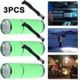 thumbnail image 2 of Linterna Bsvklp 3 Uds 9LED Mini Camping Aleación de Aluminio Verde, 2 of 8