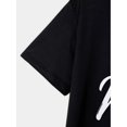 thumbnail image 3 of Stylish Nah Print Crew Neck Tee - Soft, Breathable, Short Sleeve, Casual Wear for Outdoor Activities - Men's Comfortable Clothing for Everyday Adventures, 3 of 6