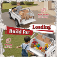 thumbnail image 6 of East doll 24V Power Ride on Car, Licensed 1973 Ford F-150 Ride on Truck, 24 Volt Ride on Toy for Kids Aged 3-8 with 400W Powerful Wheels for Boys Girls, 24V Ride Ons with Remote, White, 6 of 6