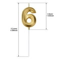 thumbnail image 4 of Dsscvnef 3D Birthday Cake Candle Decoration Number Shape Party Toppers for Kitchen Dining Bar Celebrations, 4 of 8
