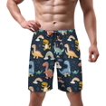 thumbnail image 2 of NICKSUN Men's Swim Trunks, Cute Print Quick Dry Summer Board Beach Shorts with Mesh Lining and Pockets, 2 of 6