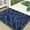 Navy, variant on Buganda Waterproof Doormat, Non Slip Absorbent Rubber Door Mat for Outdoor and Indoor, Low Profile Dirt Trapper Front Door Rug, 30"x17",Black