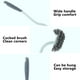 thumbnail image 4 of onlyliua Liquidación de Rebajas de Hoy Cepillo de Baño para El Hogar, Cepillo de Limpieza En Cuclillas Sin Ángulo Muerto, Cepillo de Baño, Cepillo de Limpieza de Bidé con Mango Largo, 4 of 6