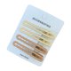 thumbnail image 1 of horquillas para el cabello con textura mate, diseño rectangular ondulado, pinzas para el cabello con dientes ajustados para una sujeción fuerte. Accesorios para el cabello de uso diario., 1 of 8