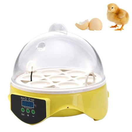 7 Eggs Incubator Di gital 230V Hatching Chicken Duck Egg Mini Incubator Eggs Hatcher Chickens Ducks Goose Birds