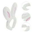 thumbnail image 3 of Unique Bargains 1 Pc Cute Cartoon Headbands for Women White, 3 of 6