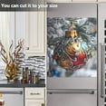 thumbnail image 6 of Ryvnso Ball on Christmas Tree Dishwasher Magnetic Refrigerator Magnet Cover Kitchen Home Decorative 23"x26", 6 of 6
