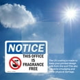 thumbnail image 6 of (2 Pack) This Office Is Fragrance Free Sign, 6 of 7