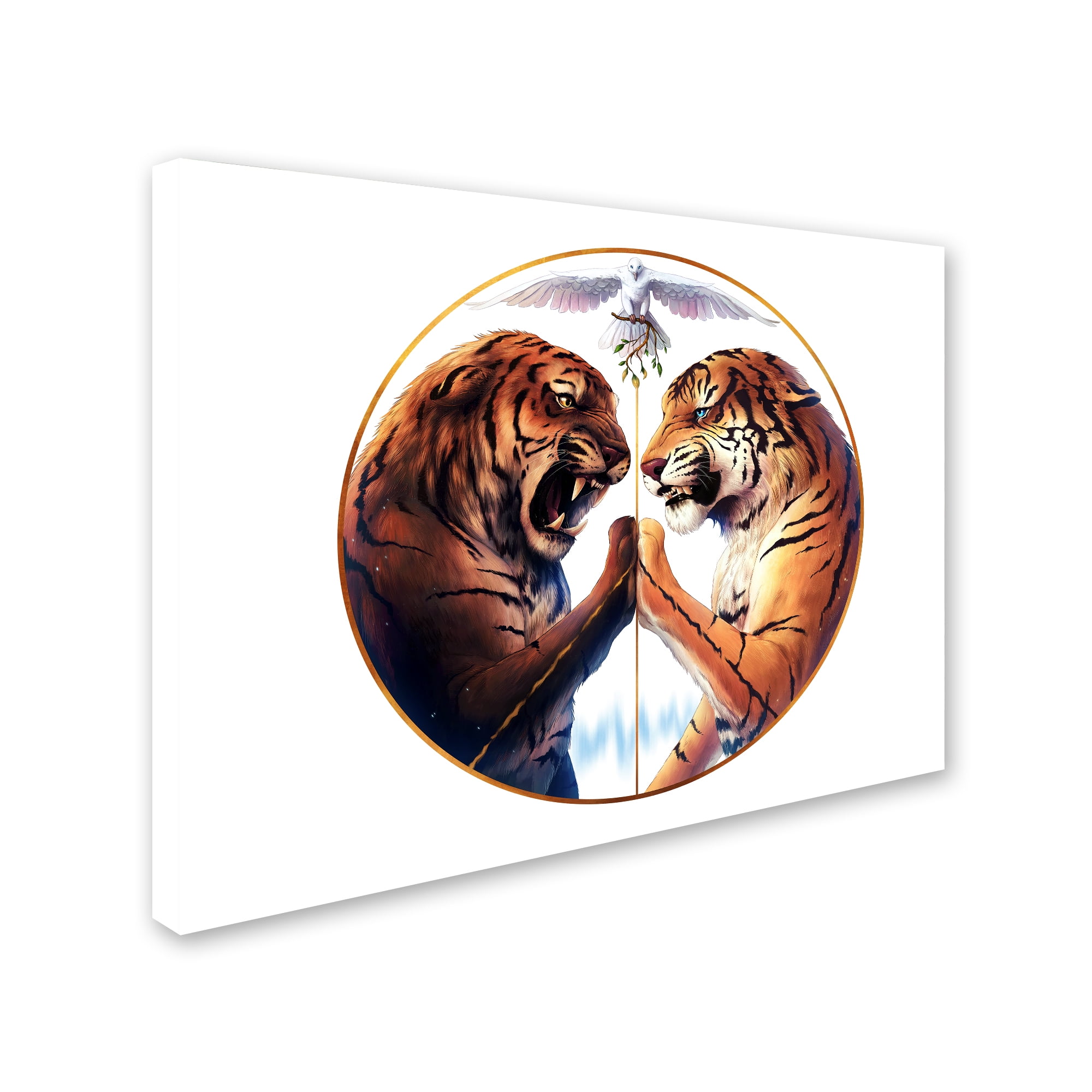 Trademark Fine Art 'Peace' Canvas Art by JoJoesArt