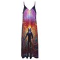thumbnail image 3 of Octopus in The Mysterious Ocean Sleeveless Dress for Women Clothing Female Women's Summer Skirt, 3 of 6