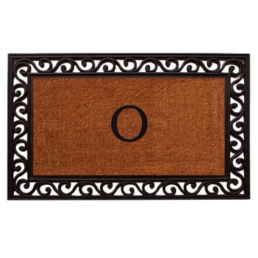 Calloway Mills Rembrandt Monogram Outdoor Doormat 22" x 36" (Letter O)