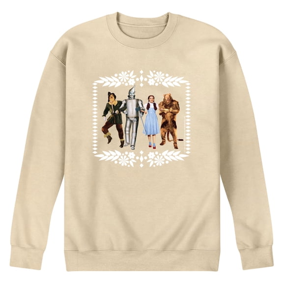 Wizard of Oz - Oz Group White Border - Men's Crew Fleece Sweatshirt