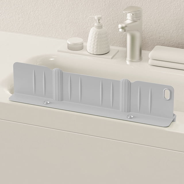 TIMIFIS Sink Baffle Multifunctional Sink Baffle Countertop Household Kitchen Draining Basket Storage Two-In-One Shelf Kitchen Gadgets Kitchen Gadgets