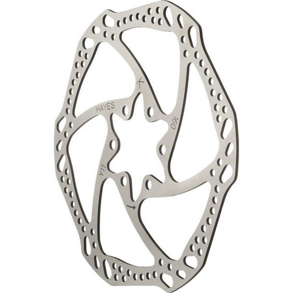 Hayes Brake L-6 Cutout Rotor Kit, 160mm (6.3")