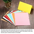 thumbnail image 4 of Unique Bargains Blank Greeting Cards,50pack Favor Decor Foldable Blank Card ,Burgundy Card Paper, 4 of 5