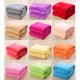 thumbnail image 5 of Color puro Flanel Fleece Blanket Couch Solid Color Bed Maneta Sheet 100x140cm (azul cielo), 5 of 5