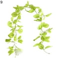 thumbnail image 2 of Shenmeida Fake Vines for Hanging Decor Artificial Greenery Garland Fake Leaf Vines Hanging Plants Greenery Wall Backdrop for Home Bedroom Wedding Decoration Jungle Theme Party Supplies, 2 of 7