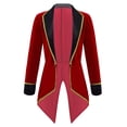 thumbnail image 3 of renvena Ensemble de Danse pour Garçons Ringmaster Jr.magicien Queue-de-Pie avec Chapeau Vin 10, 3 of 7
