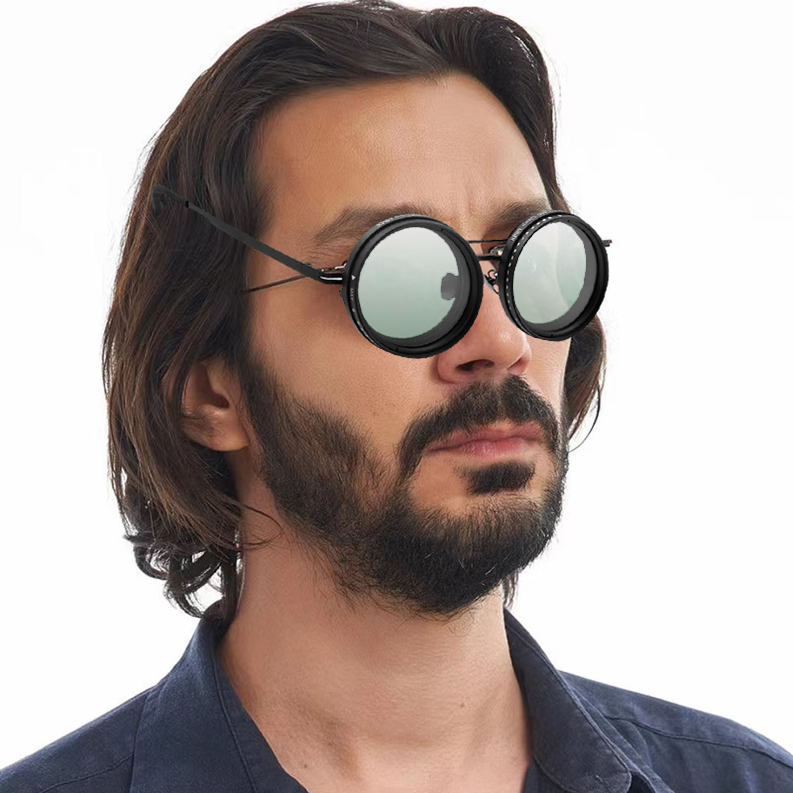 Lunettes De Soleil Rondes Polarisées à Teinte Variable - ND9 Stepless 2025