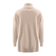 thumbnail image 5 of Women's Turtleneck Tunic Sweater, Womens Fall Sweaters, Long Sleeve Side Slit Casual Pullover Top, 5 of 7