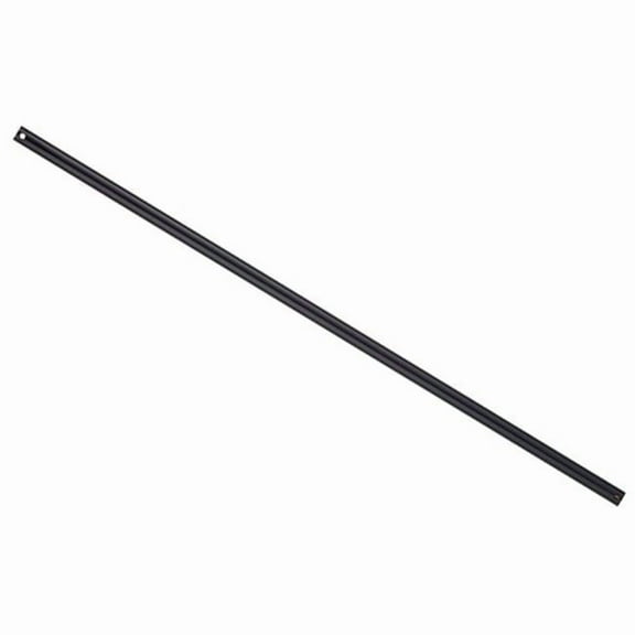 12 in. Ceiling Fan Downrod, Black
