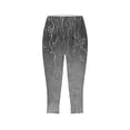 thumbnail image 4 of Womens Summer High Waisted Printing Capris Matching Slim Fitting Yoga Gym Pants, 4 of 8