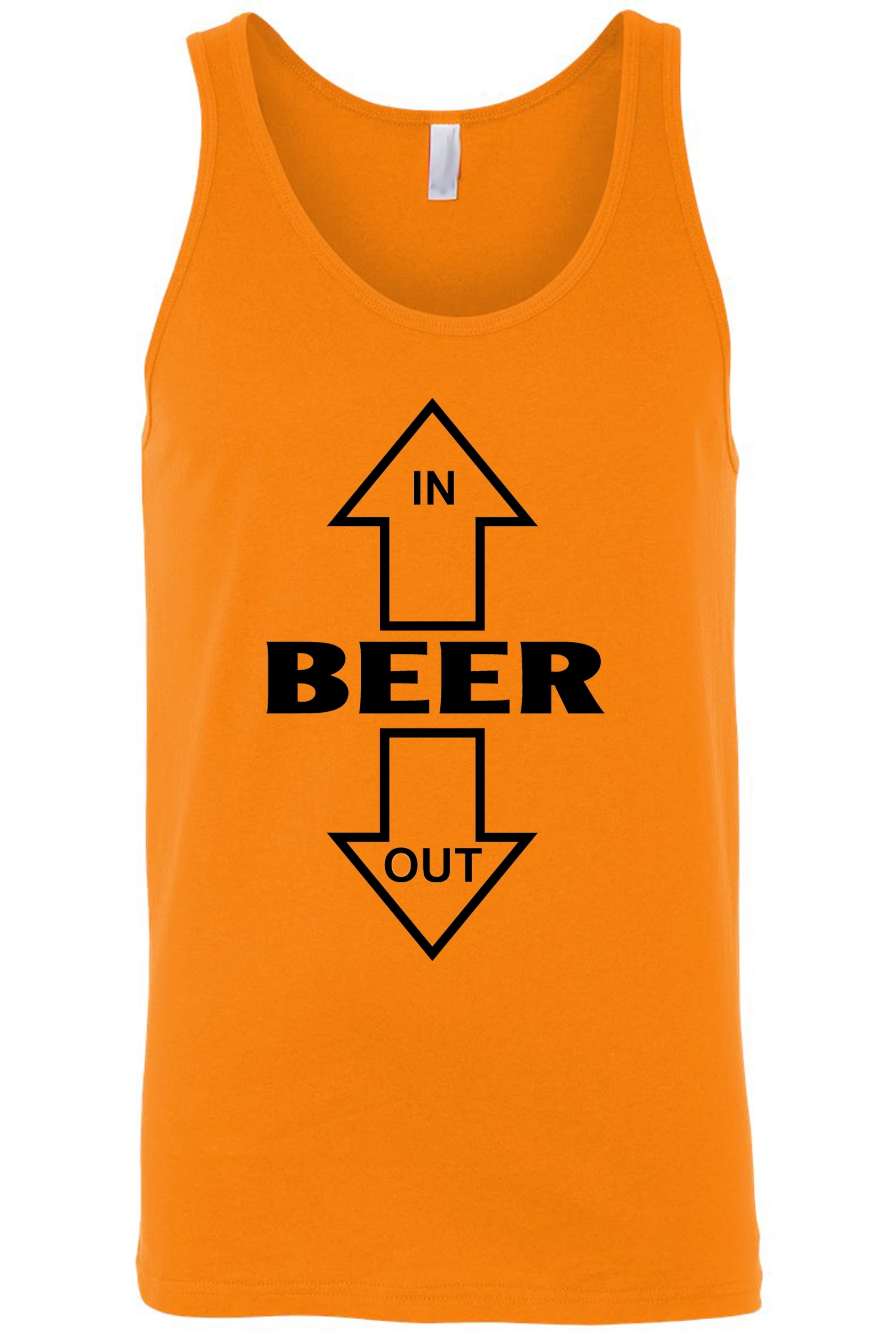 Shore Trendz Men's Beer In Beer Out Tank Top Shirt
