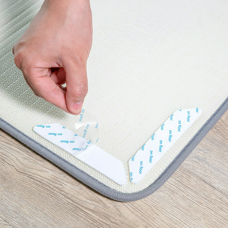 SUGARDAY Non Slip Rug Gripper 20 PCS for Hardwood Floor Carpet Tile Rug Pad  Carpet Tape Grippers