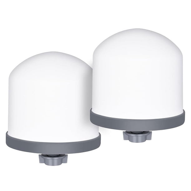 2 Piezas de Repuesto de Filtro de Cerámica Magnetizado Purificador de Agua Mineral Filtro de Agua de Cerámica Hemisferio Filtros de Agua