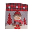 thumbnail image 1 of Pompotops Imitation Leather Three-dimensional Cartoon Doll Chair Cover Santa Claus Table And Chair Cover Kitchen Decoration Props Clearance, 1 of 6