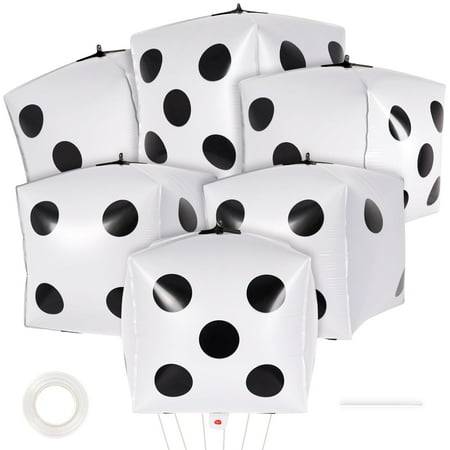 Dice and Cards Casino Balloons Casino Theme Balloons Dice Balloons, Casino Theme Parties Poker Balloons, Casino Decorations