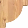 thumbnail image 3 of 5 1/2"W x 10"D x 10"H Alpine Smooth Corbel, Western Red Cedar, 3 of 9