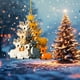 thumbnail image 4 of Adorno Colgante Navideño de Avión Acrílico | Adorno Plano y Ligero para Árbol de Navidad | Decoración Navideña Duradera para Colgar En Árboles, Coronas y Ventanas | Idea de Regalo Festivo de Temporad, 4 of 5