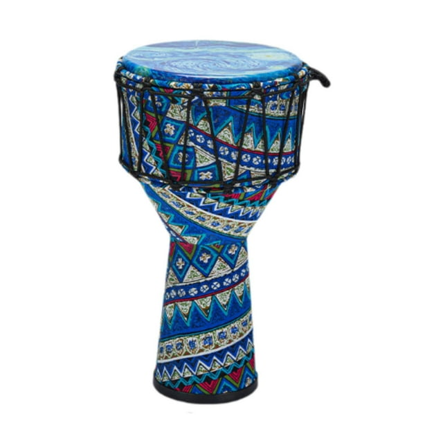 Tambor Djembe portátil Montessori de 8 pulgadas Strade Fareast Limited Azul