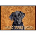 thumbnail image 1 of Carolines Treasures SC9136JMAT 24 x 36 in. Labrador Indoor Or Outdoor Doormat, 1 of 4