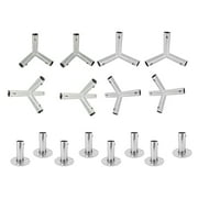 Simond Store Canopy Fittings KIT for 10?X 30? Frame Slant Roof, Low Peak Connectors for Boat Shelter Carport Frame Outdoor Canopies Garden Shade Party Tents Garage Batting Cage