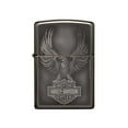 thumbnail image 2 of Zippo 49044 Black Ice Harley Davidson Refillable Windproof Lighter, 2 of 4