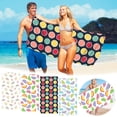 thumbnail image 1 of Xihbxyly Toalla de Playa de Microfibra, Ultraligera y Resistente a La Arena, de Secado Rápido, Tamaño Compacto para Viajes, Multiusos para Playa, Piscina y Yoga, 76 X 152 Cm, Suave y Absorbente., 1 of 7