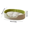 thumbnail image 3 of Dmlowu Dog Bed Comfortable Pet Bed Lightweight Waterproof Cat Bed Washable Dog Kennel 14x20 Inch Extra Soft Cat Beds for Indoor Cats, 3 of 7