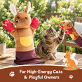 Reaccon Puppet Cat Wrestling Glove Puppet, Kangaroo, 22 Inch, 5 Pouches, 3 Layer ...