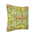 thumbnail image 2 of Square Throw Pillow Covers with Core, Colorful Butterfly Floral Design Pillows for Sofa Beds, 20" x 20" Multicolor, 2 of 9