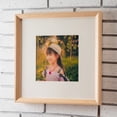 thumbnail image 4 of Girlsshop Pine Solid Wood Photo Frame Square Diy Frame Hanging Wall Picture Frame,White, 4 of 9