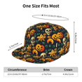 thumbnail image 6 of Bingfone Baseball Cap,Snapback Trucker Hat for Men & Women with Adjustable-Halloween Skull, 6 of 9