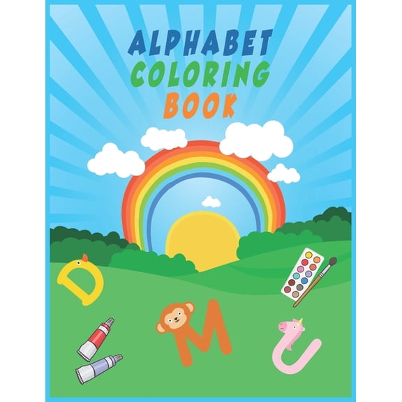 Alphabet Coloring Book: for kids (Paperback)