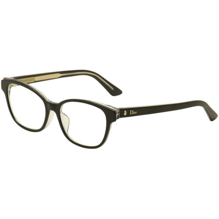 Christian Dior Eyeglasses Montaigne 03F G99 Black Optical Frame 52mm Asian Fit