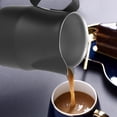 thumbnail image 3 of 500ml Milk Frothing Cup Stainless Steel Coffee Pitcher Jug for Coffee Shop(Black), 3 of 7