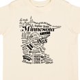 thumbnail image 4 of Inktastic Minnesota State Word Salad Boys or Girls Toddler T-Shirt, 4 of 5