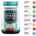 thumbnail image 2 of Invigor8: nutritional shake & green superfood - 100% grass fed-whey protein - french vanilla (645 grams), 2 of 5