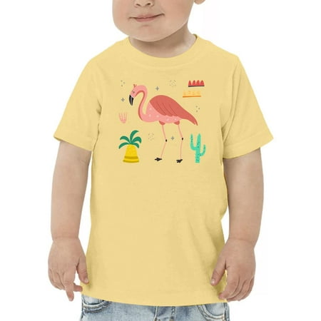 

Flamingo Illustration T-Shirt Toddler -Image by Shutterstock 5 Toddler