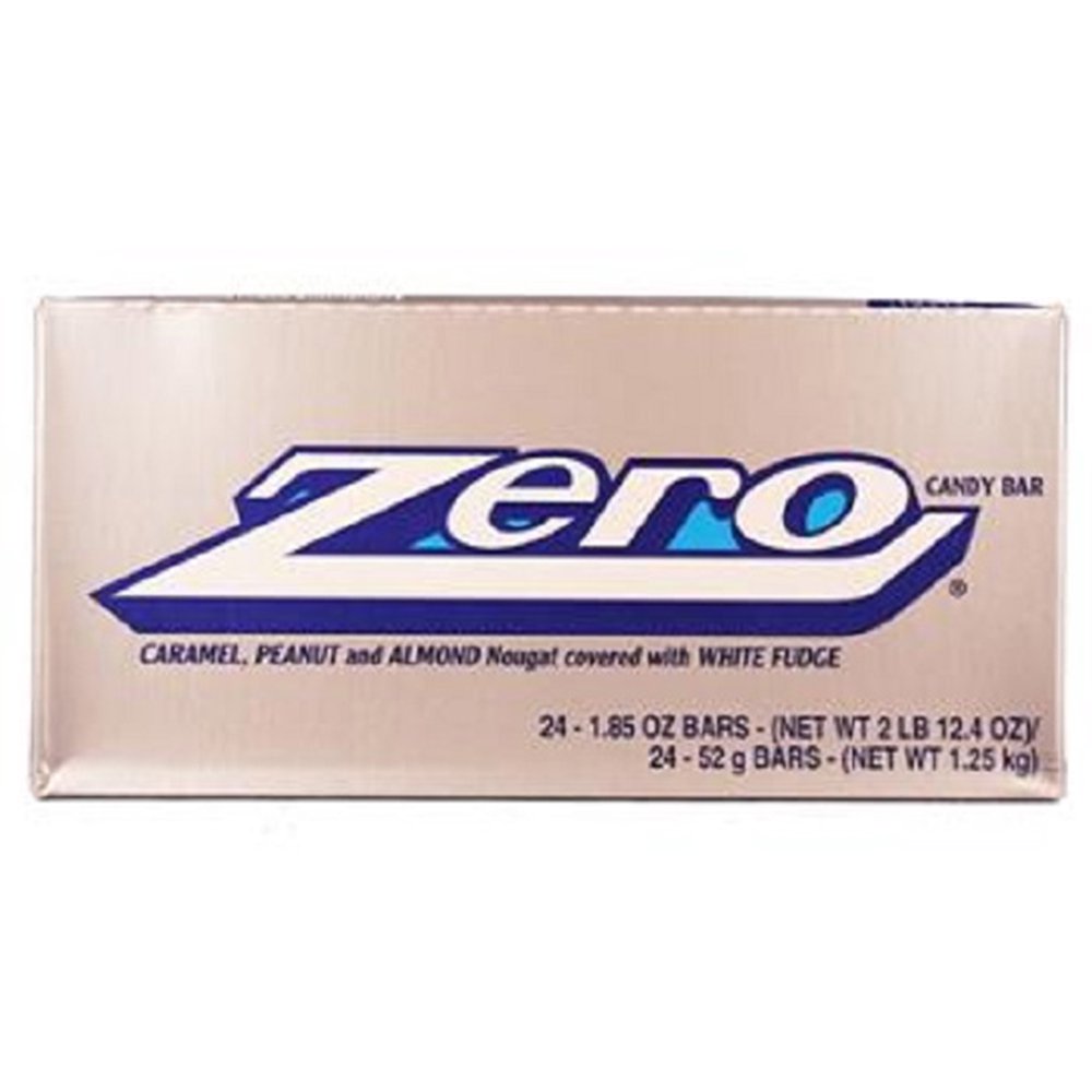 ZERO Candy Bar (1.85Ounce Packages, Pack of 24)